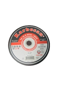 Karbosan 180 x 1.9 İnox Paslanmaz Kesme Taşı 25 Adet Karbosan 180 x 1.9 İnox Paslanmaz Kesme Taşı 25 Adet