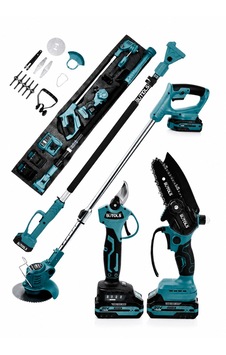 Butools St 50 Şarjlı Bahçe Aleti 4 Lü Set
