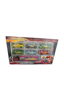 Toysan Tır Ve 6 Lı Metal Araba Seti Spr-56 Çok Renkli Toysan Tır Ve 6 Lı Metal Araba Seti Spr-56 Çok Renkli