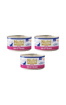 Nutri Feline Kitten Tavuk Etli Ve Ton Balıklı Tahılsız Yavru Kedi Konservesi 70 G X 3 Adet