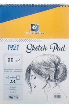 Alex Scheoller Sketch Pad 90Gr. A4 - 40 Yaprak Alex Scheoller Sketch Pad 90Gr. A4 - 40 Yaprak