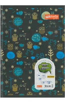 My Note Text Up Pp.kap.defter Dikişli A4 100 Yp Kareli Baykuş My Note Text Up Pp.kap.defter Dikişli A4 100 Yp Kareli Baykuş