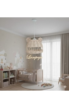 Lampega Rattan Bambu Avize Açık Kahverengi Lampega Rattan Bambu Avize Açık Kahverengi
