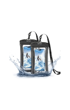 Raptic Rt1087 Water Proof Serisi Ipx8 Sertifikalı Universal Su Geçirmez 6.9 İnç Kılıf Siyah