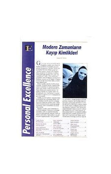 Personal Excellence - Yaşam Rotanızı Keşfedin - Modern Zamanların Kayıp Kimlikleri - Retro Eski Basım Koleksiyon Ocak 2001 Yıl:2 Sayı:15 Personal Excellence - Yaşam Rotanızı Keşfedin - Modern Zamanların Kayıp Kimlikleri - Retro Eski Basım Koleksiyon Ocak 2001 Yıl:2 Sayı:15