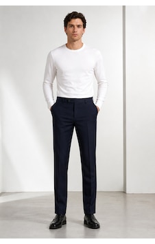 Bihan Store Erkek Düz Kesim Zeta Gabardin Kumaş Slim Fit Pantolon 2026-lacivert Bihan Store Erkek Düz Kesim Zeta Gabardin Kumaş Slim Fit Pantolon 2026-lacivert