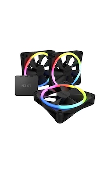 Nzxt F120 Rgb Duo Siyah 3x120 Mm+fan Kontrolcü Rf-d12tf-b1 Nzxt F120 Rgb Duo Siyah 3x120 Mm+fan Kontrolcü Rf-d12tf-b1