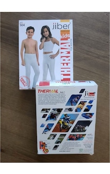 Jiber Kids Termal Ünisex Alt Içlik Çocuk Ekru