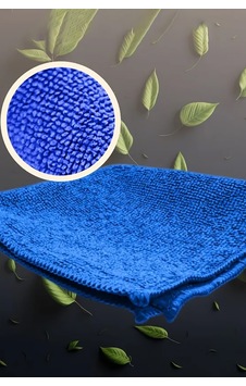Çok Amaçlı Mikrofiber Temizlik Bezi Mavi 40x40 Cm Temizlik Bezi Araç Temizleme Kurutma Bezi 5 Adet Diğer