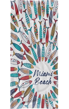 Dijital Baskılı Deniz Havuz Plaj Havlusu 70X140 Cm. - H028