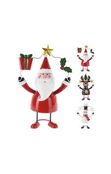 4 Adet Koopman Metal Noel Süs Heykel 4 Adet Koopman Metal Noel Süs Heykel