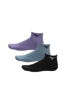 Mizuno Training Mid 3p Unisex Çorap Siyah / Yeşil / Mor Çok Renkli Mizuno Training Mid 3p Unisex Çorap Siyah / Yeşil / Mor Çok Renkli