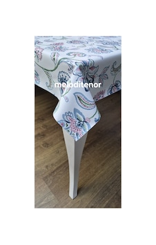 Osmanlı Kütahya Çini Seramik Pastel Pembe Mavi Yeşil Çiçek Desen Lüks Pvc Muşamba Masa Örtüsü Osmanlı Kütahya Çini Seramik Pastel Pembe Mavi Yeşil Çiçek Desen Lüks Pvc Muşamba Masa Örtüsü