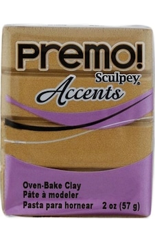 Sculpey Premo Polimer Kil 57Gr. - Antique Gold Sculpey Premo Polimer Kil 57Gr. - Antique Gold
