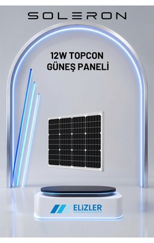 12w Topcon Güneş Paneli 12w Topcon Güneş Paneli