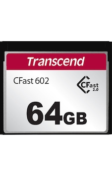 Transcend TS64GCFX602 CFX602 64 GB CFast 2.0 Compact Flash Hafıza Kartı