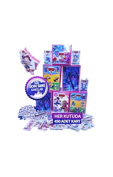 Efsane 42. Seri Brawl Stars Oyun Kartı - 150 Paket 450 Adet Kutulu Brawl Stars Kart