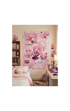 Owl Bag Doki Doki Literatüre Club Natsuki Desenli Tasarım Duvar Halısı Owl Bag Doki Doki Literatüre Club Natsuki Desenli Tasarım Duvar Halısı