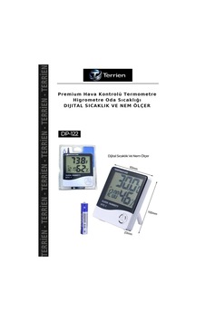 Premium Hava Kontrolü Termometre Higrometre Oda Sıcaklığı Dıjıtal Sıcaklık Ve Nem Ölçer Premium Hava Kontrolü Termometre Higrometre Oda Sıcaklığı Dıjıtal Sıcaklık Ve Nem Ölçer