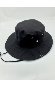 Pandoli Unisex Yazlık Katlanabilir Safari Fötr Şapkası Siyah Pandoli Unisex Yazlık Katlanabilir Safari Fötr Şapkası Siyah