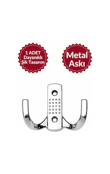 Noktalı Krom Renk Portmanto Askı Krom Küçük Dolap Elbise Havlu Askısı Metalik Metalik Noktalı Krom Renk Portmanto Askı Krom Küçük Dolap Elbise Havlu Askısı Metalik Metalik