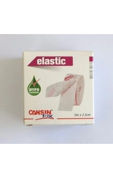 Cansın Fix Elastik Flaster 2.5 CM x 5 M Cansın Fix Elastik Flaster 2.5 CM x 5 M
