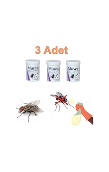 3 Adet Musca 100 Gram Granül Karasinek Uzun Süre Etkili Kaılıcı Pire Kara Sinek Sivrisinek 3 Adet Musca 100 Gram Granül Karasinek Uzun Süre Etkili Kaılıcı Pire Kara Sinek Sivrisinek