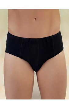 İki Yıldız Erkek Penye Slip Külot 6'lı Paket 07 Siyah İki Yıldız Erkek Penye Slip Külot 6'lı Paket 07 Siyah