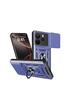 Xiaomi Redmi Note 14 4g Kılıf Magnetik Standlı Kamera Korumalı Zore Sürgülü Vega Kapak Xiaomi Redmi Note 14 4g Kılıf Magnetik Standlı Kamera Korumalı Zore Sürgülü Vega Kapak