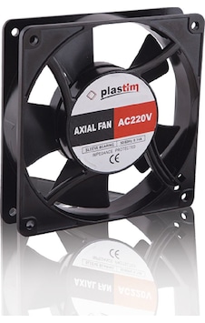 Plastim Pf12025b ,120x25mm 220vac 72-cfm 2-kablo Fan Plastim Pf12025b ,120x25mm 220vac 72-cfm 2-kablo Fan