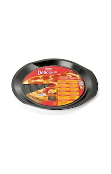 Kaiser Delicious Özel Taban Pizza Tepsisi Siyah