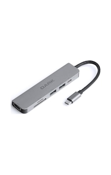 Dark DK-AC-U31X38 USB 3.1 Type-C 6 in 1 HDMI-TF SD Kart -USB 3.0 Dark DK-AC-U31X38 USB 3.1 Type-C 6 in 1 HDMI-TF SD Kart -USB 3.0