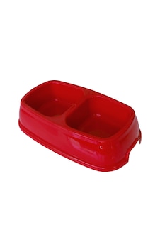 Markapet İkili Plastik Mama Ve Su Kabı 500 + 500 Ml Kırmızı Markapet İkili Plastik Mama Ve Su Kabı 500 + 500 Ml Kırmızı