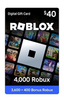 Roblox Gift Card - 4000 Robux Eur Eksiksik Tam Yüklenir
