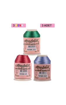 3 Adet Altınbaşak Oya Ve Dantel İpi 20 Gr - Royaleks - No: 045 - 620 - 333 3 Adet Altınbaşak Oya Ve Dantel İpi 20 Gr - Royaleks - No: 045 - 620 - 333