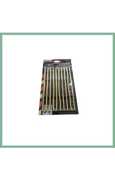 Bşkvirgo U Tip Geçmeli Havalandırma Nikelaj Şerit Çıta İnce 20cm 10 Parça Gold Bsk2026 Standart