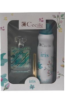 Cecıle Parfüm Set Bayan İris Edt 55ml+ Deo 150ml