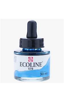 Talens Ecolıne 30ml 578 Sky Blue Cyan 11255781 Talens Ecolıne 30ml 578 Sky Blue Cyan 11255781