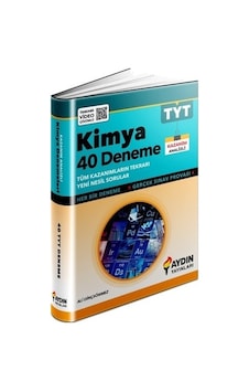 TYT Kimya 40 Deneme - Aydın Yayınları TYT Kimya 40 Deneme - Aydın Yayınları