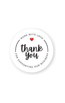 Sticker 3 - Thank You 4x4 Cm - 66 Adet Sticker 3 - Thank You 4x4 Cm - 66 Adet