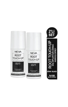 Neva Root Touch-up 2'li Set Siyah Saç Dipleri İçin Anında Kapatıcı Sprey 75ml Neva Root Touch-up 2'li Set Siyah Saç Dipleri İçin Anında Kapatıcı Sprey 75ml