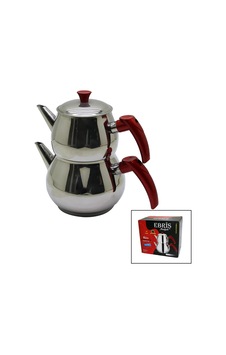 Orta Boy Küre Çelik Çaydanlık Seti Üst: 1lt - Alt: 1.60lt 5047 Çok Renkli Orta Boy Küre Çelik Çaydanlık Seti Üst: 1lt - Alt: 1.60lt 5047 Çok Renkli