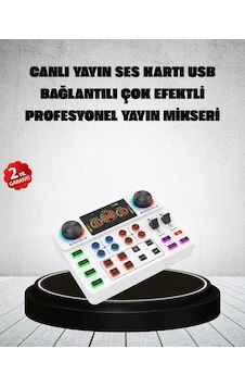 Yayın Karaoke İçin Profesyonel Ses Kartı Destekli Yayın Karaoke İçin Profesyonel Ses Kartı Destekli
