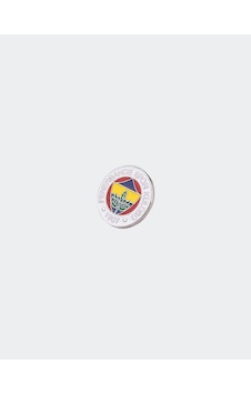 Rozet Fb Logo Mineli 1,9 Cm Gümüş