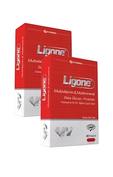 Ligone Beta-Glucan Probiotic Multivitamin 2 x 30 Kapsül