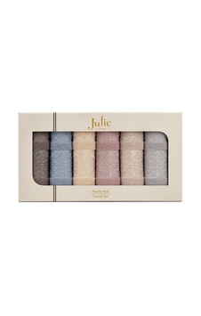 Julie Home 6'lı Havlu Seti Kutulu 30x50 Dora Julie Home 6'lı Havlu Seti Kutulu 30x50 Dora