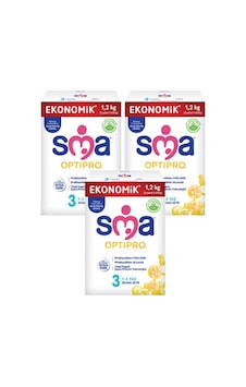 Sma Optipro Probiyotik 3 1- 3 Yaş Devam Sütü 1200 Gr X 3 Adet PKT.SMA.054 Sma Optipro Probiyotik 3 1- 3 Yaş Devam Sütü 1200 Gr X 3 Adet PKT.SMA.054