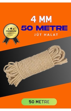 4 Mm 50 Metre Jüt Halat Dekoratif Hasır İp Urgan Süs Hmngoxxtptprp 4 Mm 50 Metre Jüt Halat Dekoratif Hasır İp Urgan Süs Hmngoxxtptprp