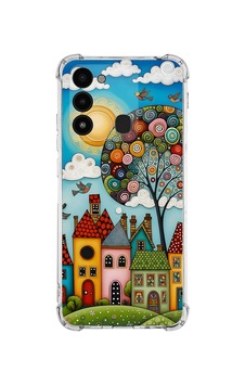 Printify Tecno Spark 8c İle Uyumlu Düşlerin Dansı Serisi Gökyüzü Şehri Tasarımlı Uv Baskılı Köşe Korumalı Antişok Kılıf Şeffaf Printify Tecno Spark 8c İle Uyumlu Düşlerin Dansı Serisi Gökyüzü Şehri Tasarımlı Uv Baskılı Köşe Korumalı Antişok Kılıf Şeffaf
