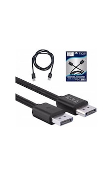 Inca Idpd-02Tx 2Mt Displayport To Displayport 4K Kablo Inca Idpd-02Tx 2Mt Displayport To Displayport 4K Kablo